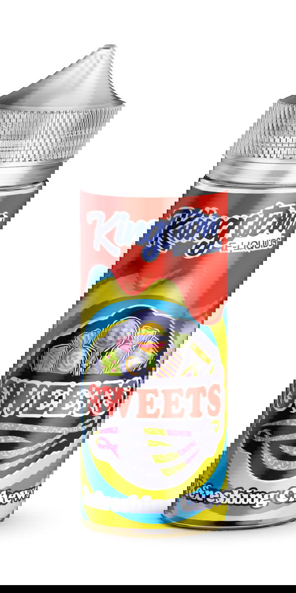 Refreshing Chews 100ml Shortfill E-Liquid by Kingston Sweets - Shop Vapour