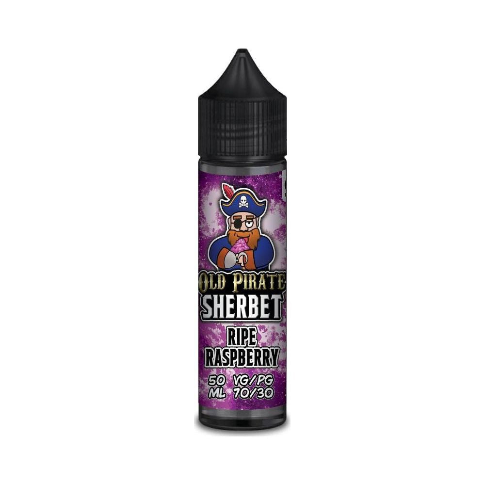 Ripe Raspberry 50ml Shortfill E-Liquid by Old Pirate Sherbet - Shop Vapour