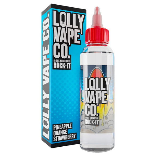 Rock It 100ml Shortfill E-Liquid by Lolly Vape - Shop Vapour