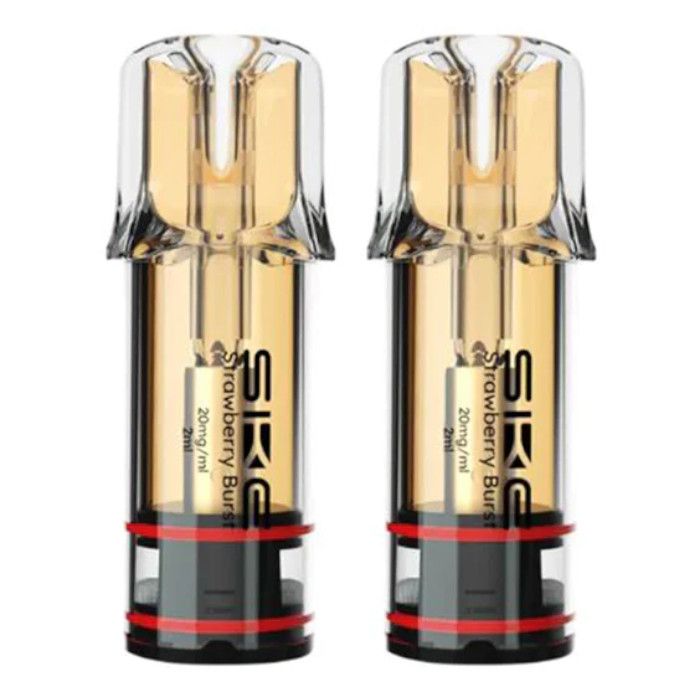SKE Crystal Plus Strawberry Burst Prefilled Pods - Shop Vapour