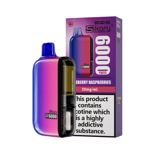SKE Sikary S6000 Disposable Vape - Shop Vapour