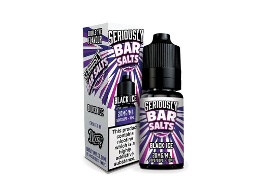 Salty Black Ice Nic Salt E-liquid by Seriously Fusionz - Shop Vapour