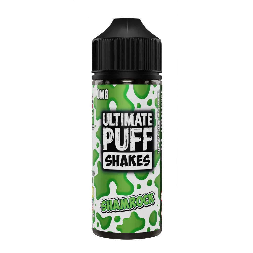 Shamrock 100ml Shortfill E-Liquid  by Ultimate Puff Shakes - Shop Vapour