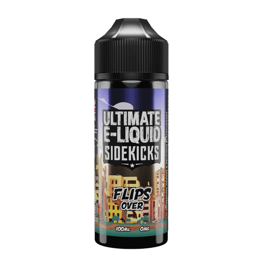 Sidekicks Flips Over 100ml Shortfill E-liquid by Ultimate Juice - Shop Vapour