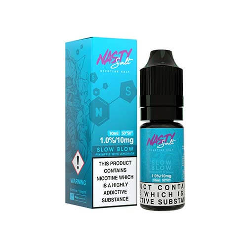 Slow Blow Nic Salt E-Liquid by Nasty Salt - Shop Vapour