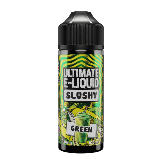 Slushy Green 100ml Shortfill E-liquid by Ultimate Juice - Shop Vapour