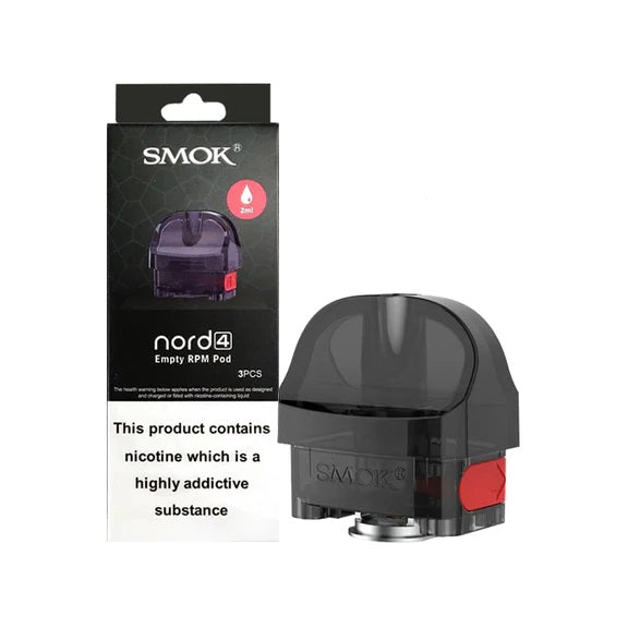 Smok Nord 4 Empty Replacement Pods - Shop Vapour