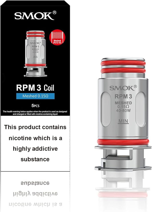 Smok RPM 3 Replacement Coils - Shop Vapour