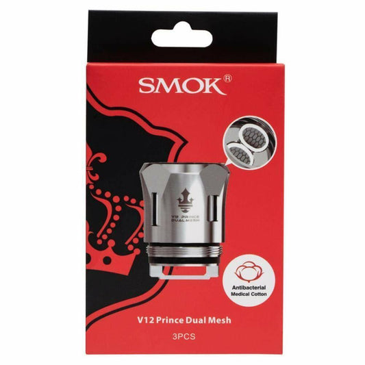 Smok TFV12 (0.2 Ohm) Prince Dual Mesh Coils - Shop Vapour