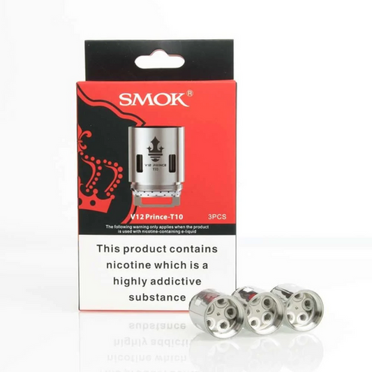 Smok TFV12 Prince T10 Replacement Coils - Shop Vapour