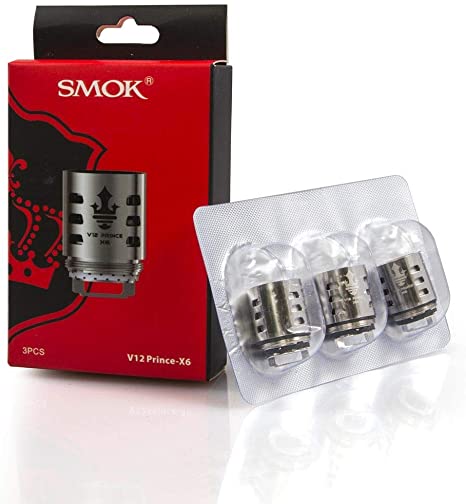 Smok TFV12 Prince X6 Sub Ohm Coils - Shop Vapour