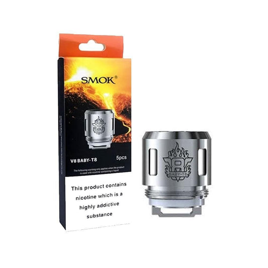 Smok TFV8 V8 Baby T8 0.15 Ohm Replacement Coils - Shop Vapour