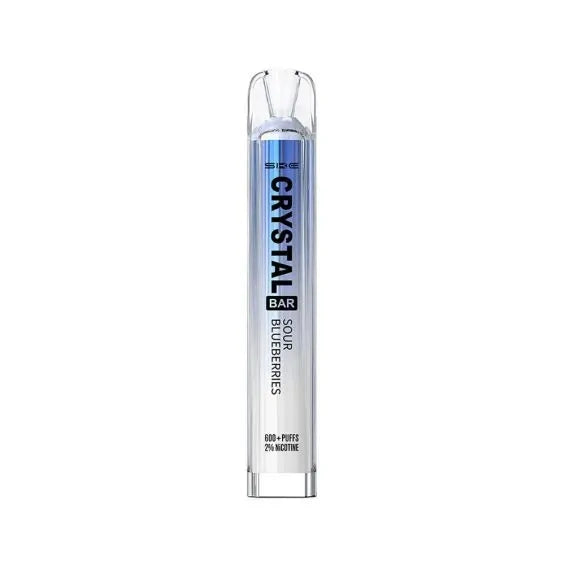 Sour Blueberries SKE Crystal Bar 600 Disposable Vape - Shop Vapour