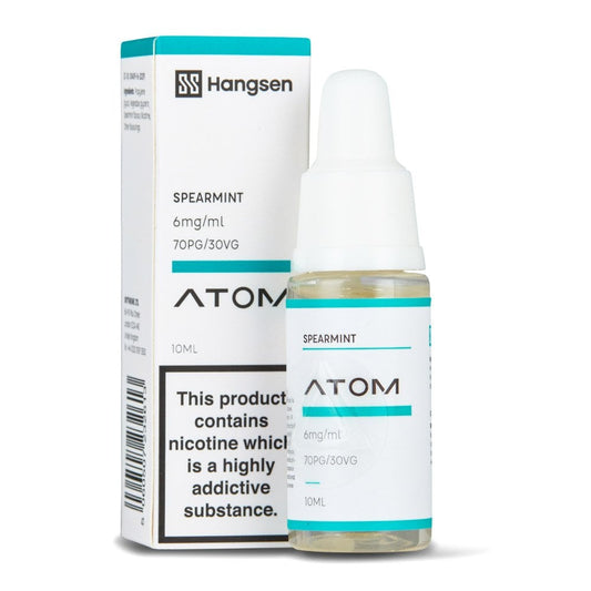 Spearmint Nic Salt E-Liquid by Hangsen Atom - Shop Vapour