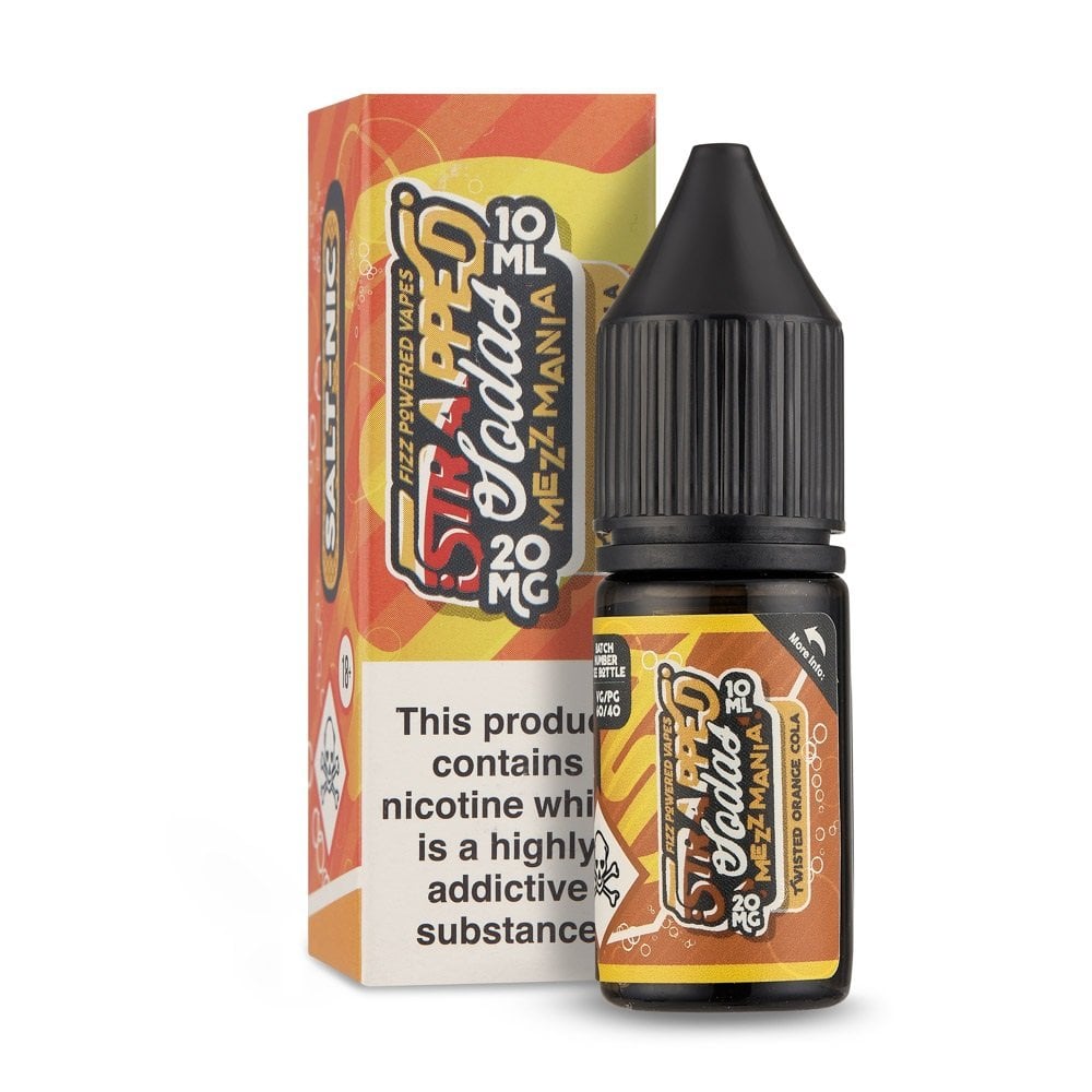 Strapped - Mezz Mania 10ml Nic Salt E-Liquid - Shop Vapour