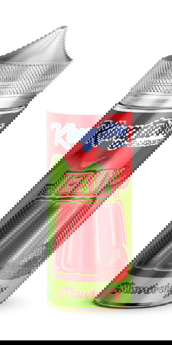 Strawberry 100ml Shortfill E-Liquid by Kingston Jelly - Shop Vapour
