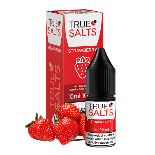 Strawberry 10ml Nic Salt E-Liquid by IVG True Salts - Shop Vapour