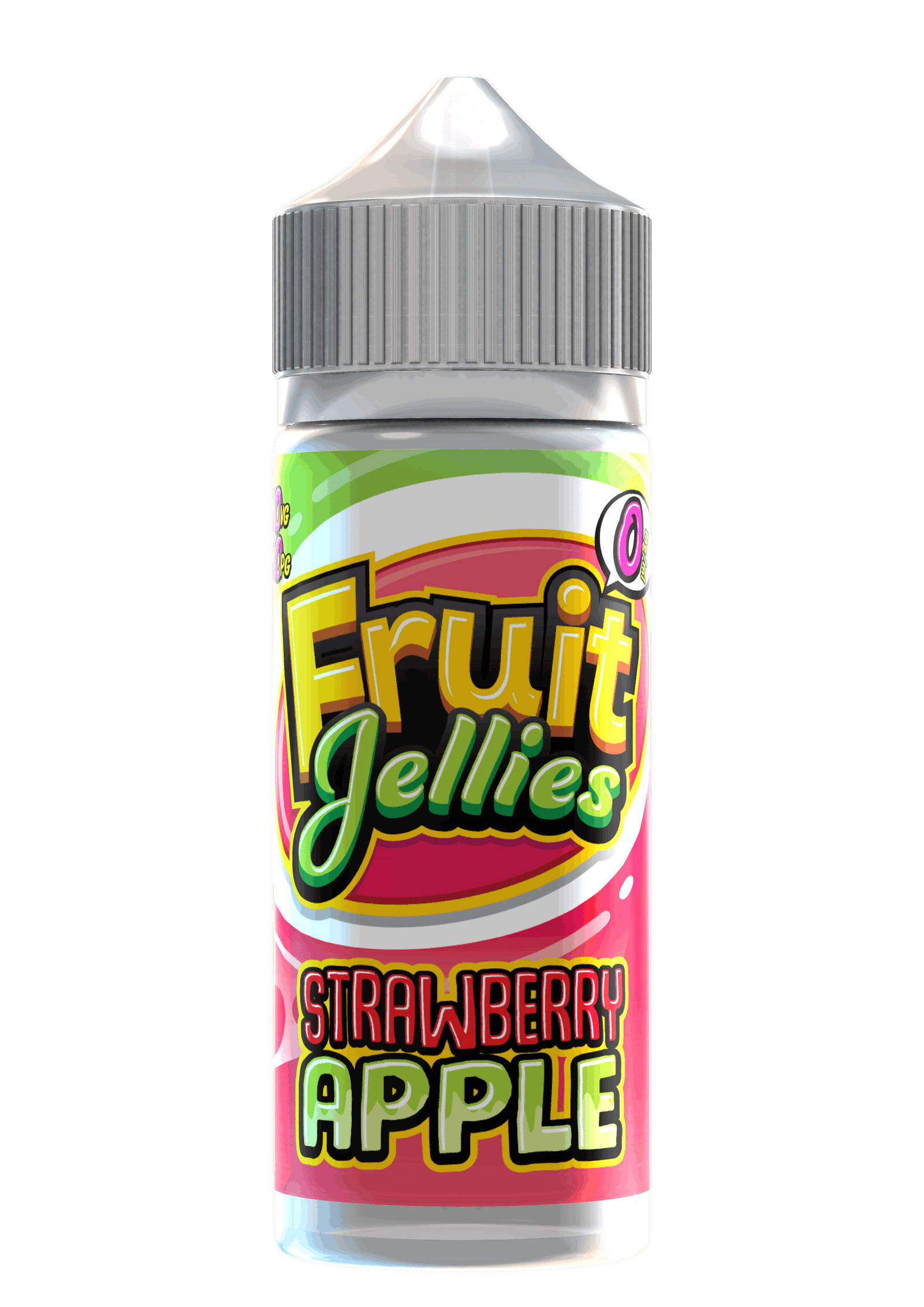 Strawberry Apple 100ml Shortfill E-Liquid by Fruit Jellies - Shop Vapour