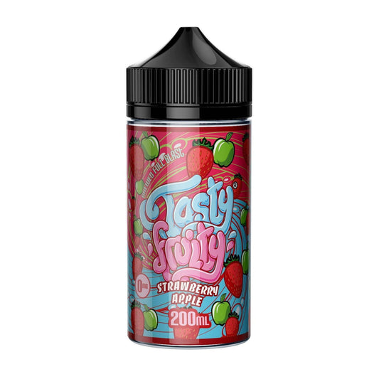Strawberry Apple 200ml Shortfill E-Liquid by Tasty Fruity - Shop Vapour