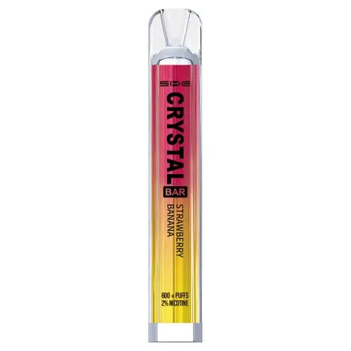 Strawberry Banana SKE Crystal Bar 600 Disposable Vape - Shop Vapour