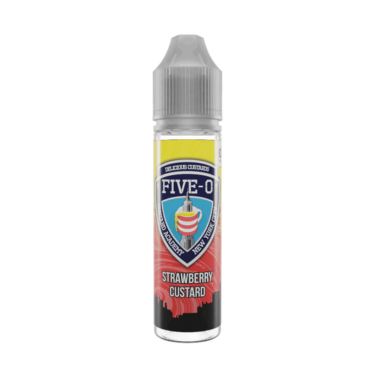 Strawberry Custard 50ml Shortfill E-Liquid by Five-O - Shop Vapour