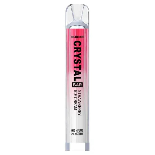 Strawberry Ice Cream SKE Crystal Bar 600 Disposable Vape - Shop Vapour