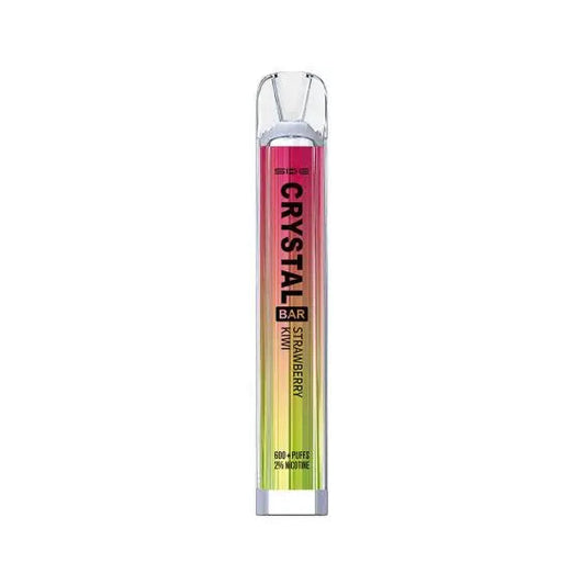 Strawberry Kiwi SKE Crystal Bar 600 Disposable Vape - Shop Vapour