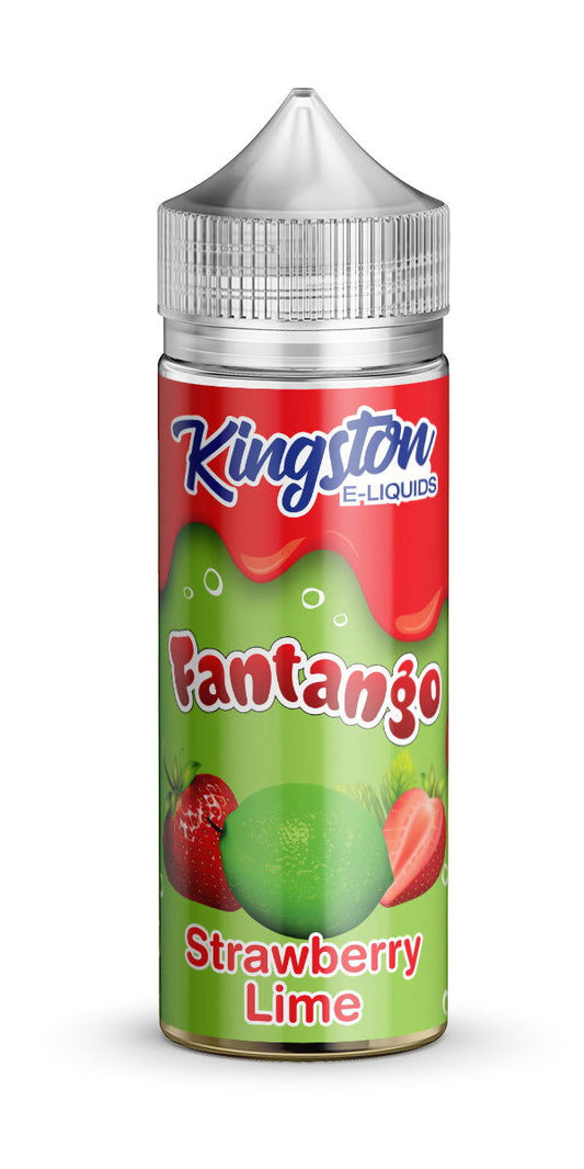 Strawberry Lime 100ml Shortfill E-Liquid by Kingston Fantago - Shop Vapour