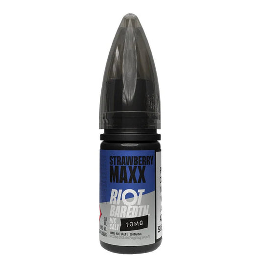 Strawberry Maxx Nic Salt E-Liquid by Riot Bar Edition - Shop Vapour