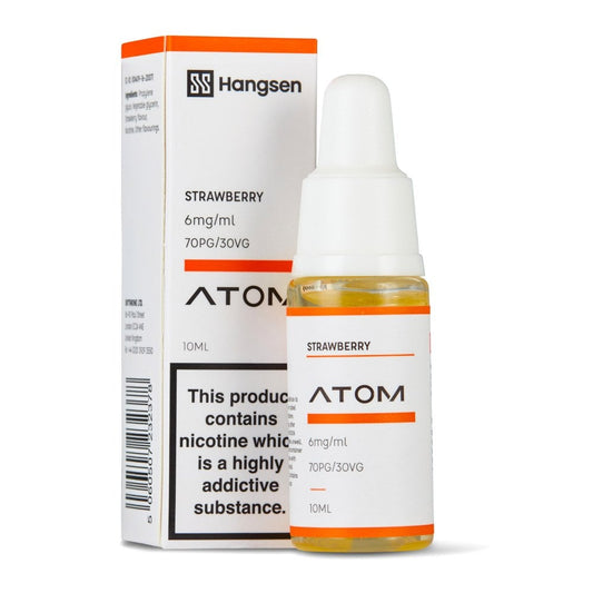Strawberry Nic Salt E-Liquid by Hangsen Atom - Shop Vapour