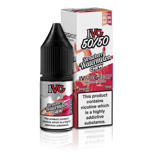 Strawberry Watermelon Chew 10ml E-Liquid by IVG 50/50 - Shop Vapour