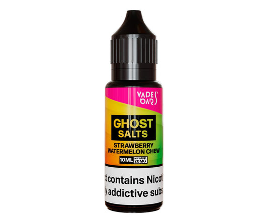 Strawberry Watermelon Chew Ice Nic Salt E-Liquid by Vapes Bars Ghost - Shop Vapour