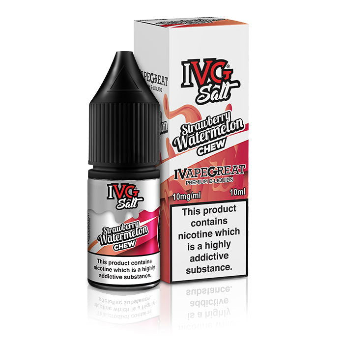 Strawberry Watermelon Nic Salt E-Liquid by IVG Salts - Shop Vapour