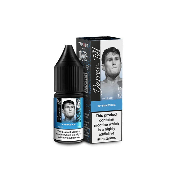 Strike Ice Nic Salt E-Liquid by IVG Darren Till - Shop Vapour