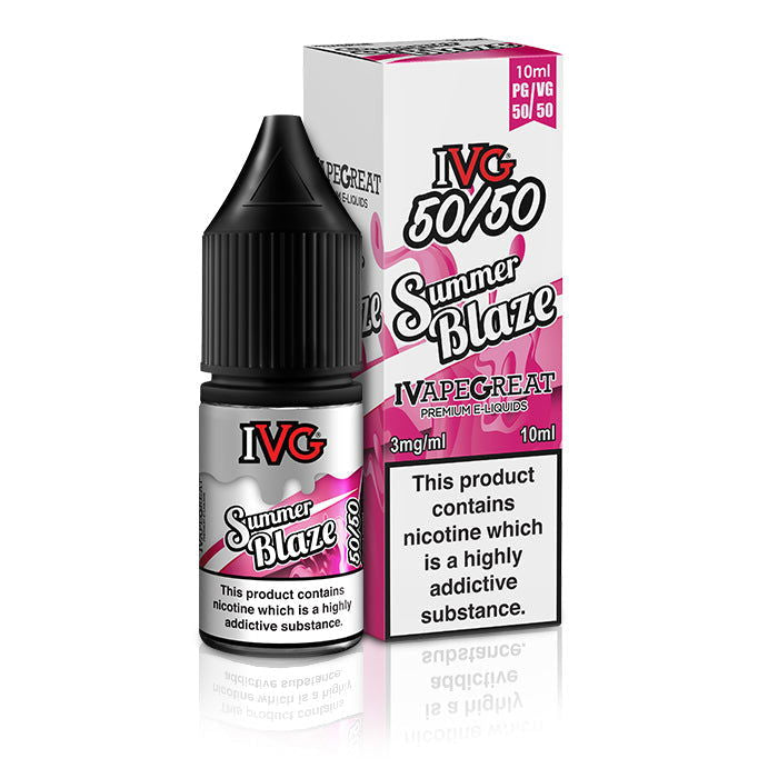 Summer Blaze 10ml E-Liquid by IVG 50/50 - Shop Vapour