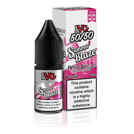Summer Blaze 10ml E-Liquid by IVG 50/50 - Shop Vapour