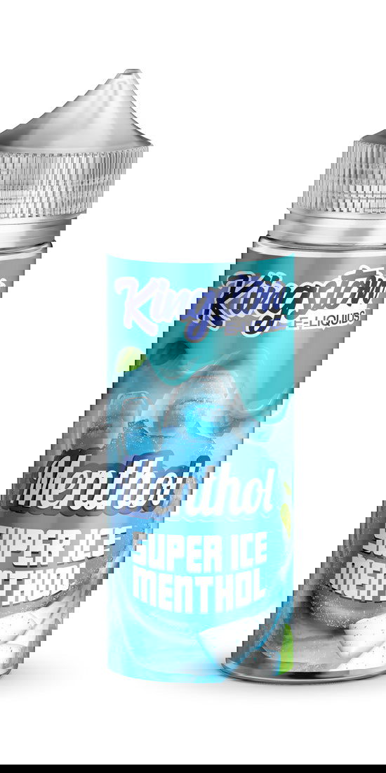 Super Ice Menthol 100ml Shortfill E-Liquid by Kingston Menthol - Shop Vapour