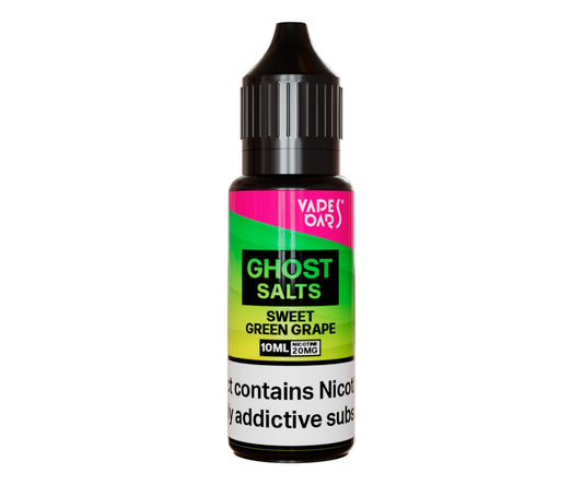 Sweet Green Grape Ice Nic Salt E-Liquid y Vapes Bars Ghost - Shop Vapour