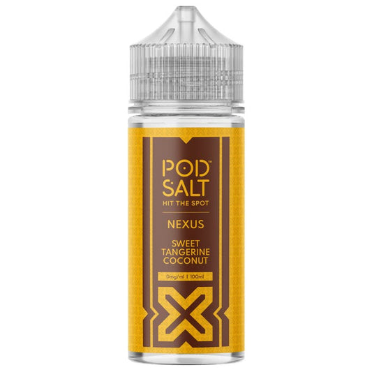Sweet Tangerine Coconut (Coco Sun) 100ml Shortfill E-Liquid by Pod Salt Nexus - Shop Vapour