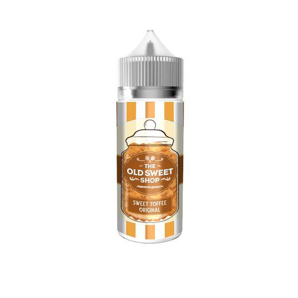 Sweet Toffee Original 100ml Shortfill E-Liquid by The Old Sweet Shop - Shop Vapour