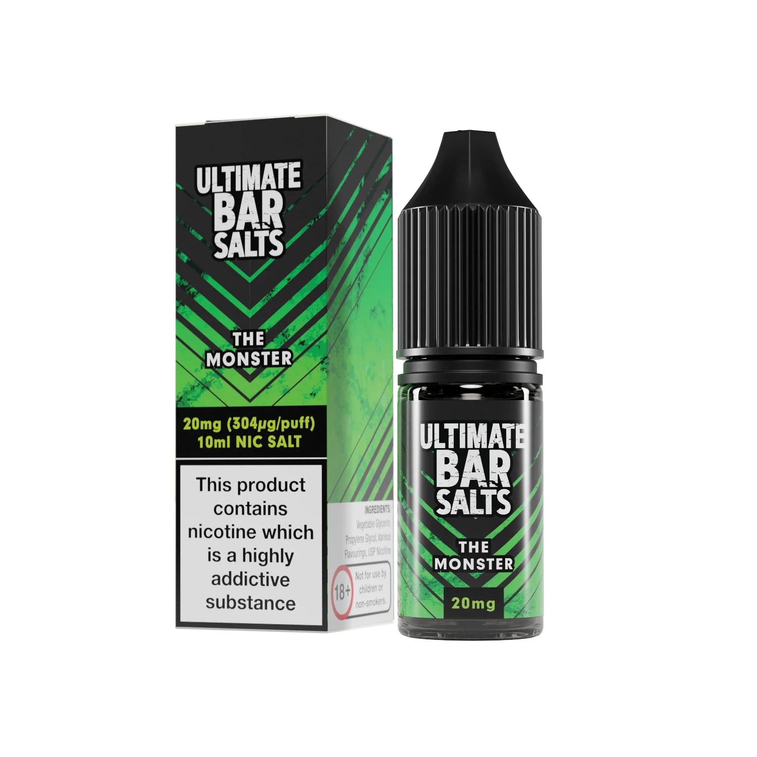 The Monster Nic Salt E-Liquid by Ultimate Bar Salts - Shop Vapour
