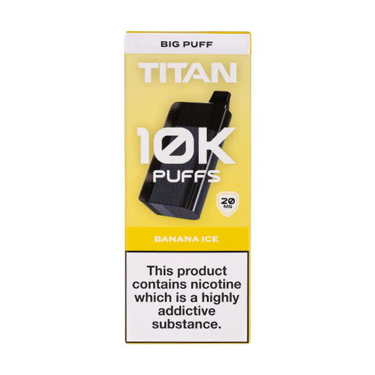 Titan 10k Rechargeable Disposable Vape - Shop Vapour