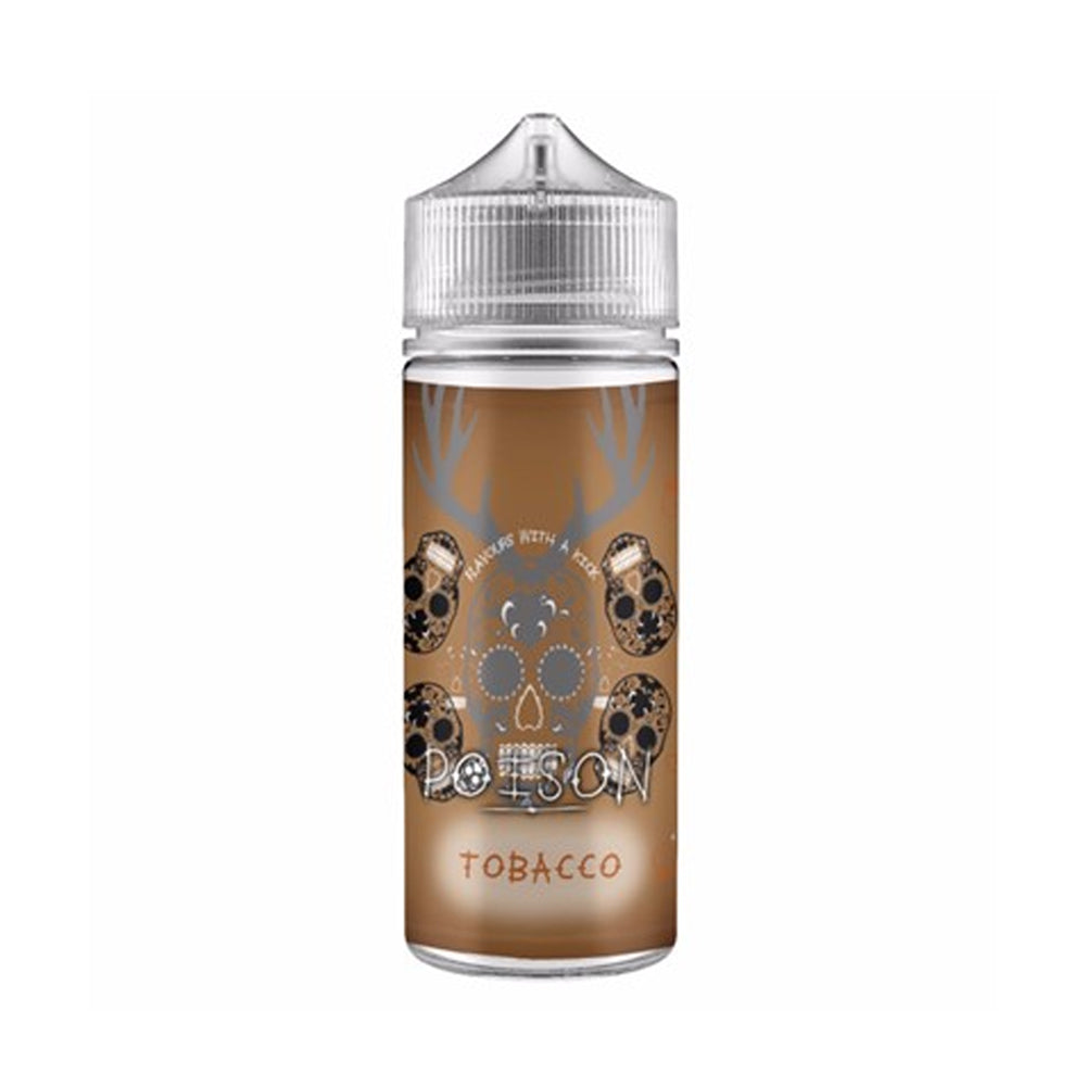 Tobacco 100ml Shortfill E-Liquid by Poison - Shop Vapour