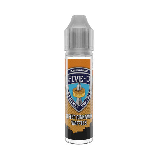 Toffee Cinnamon Waffle 50ml Shortfill E-Liquid by Five-O - Shop Vapour