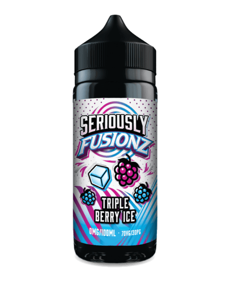 Triple Berry Ice 100ml Shortfill E-Liquid by Seriously Pod Fill - Shop Vapour