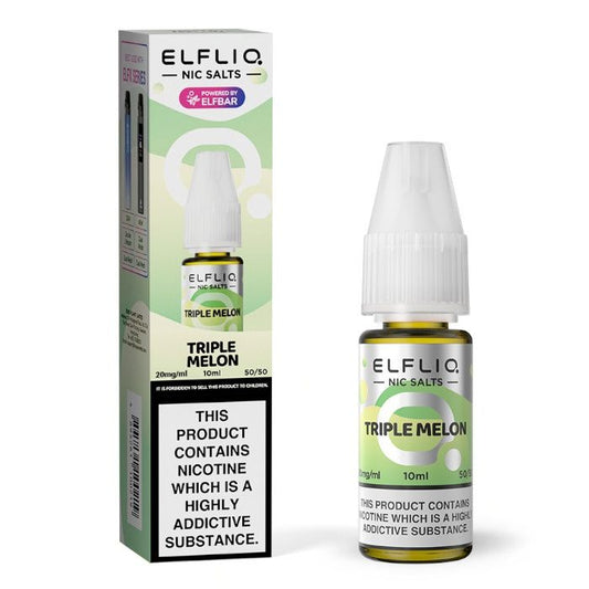 Triple Melon Nic Salt E-Liquid by Elf Bar Elfliq - Shop Vapour