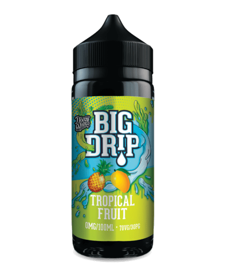 Tropical Fruit E-Liquid 100ml Shortfill E-Liquid by Big Drip - Shop Vapour