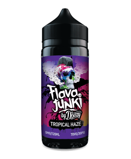 Tropical Haze 100ml Shortfill E-Liquid by Flava Junki - Shop Vapour