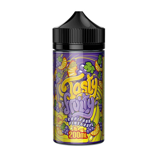 Tropicana Pinegrape 200ml Shortfill E-Liquid by Tasty Fruity - Shop Vapour