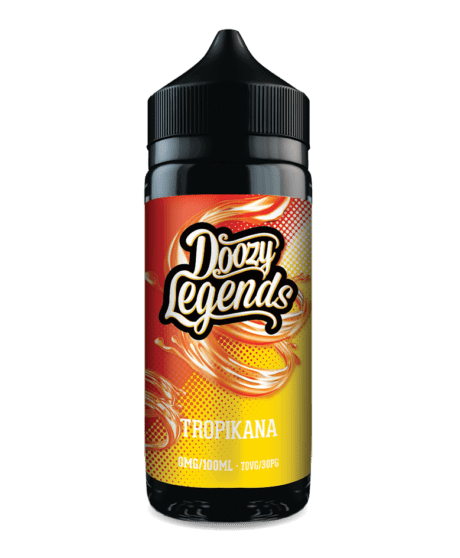 Tropikana 100ml Shortfill E-Liquid by Doozy Legends - Shop Vapour